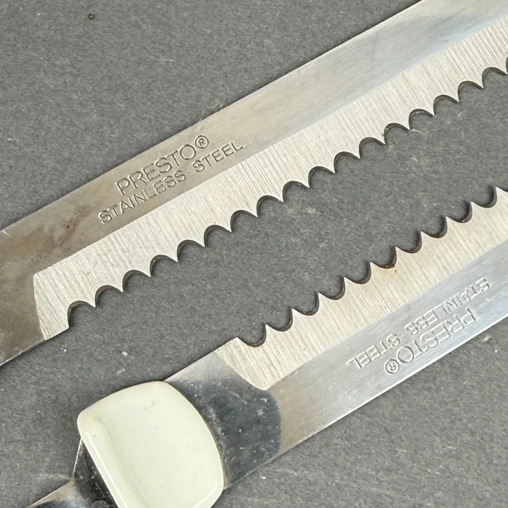 Presto Bread Slicing System Electric Knife Vintage Kitchen‎ Tool - TESTED